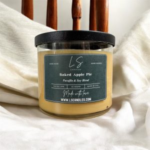 Baked Apple Pie Scented Candle - Image 2
