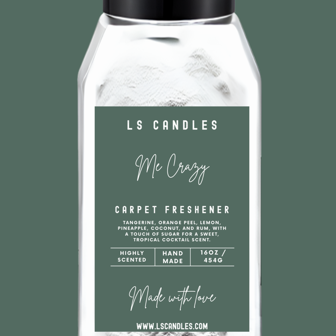 Me Crazy carpet refreshener